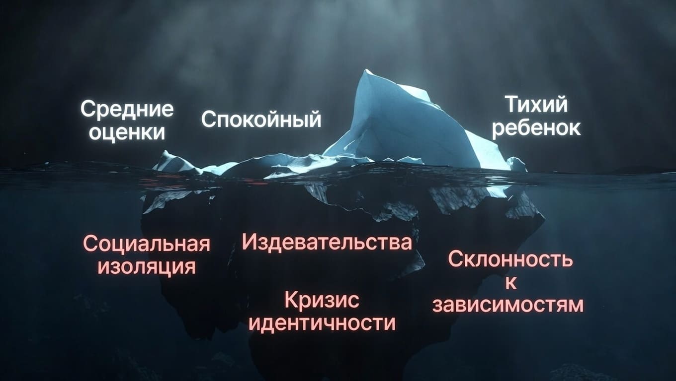 Рисунок 1 - Тишина в комнате подростка не всегда означает спокойствие. Иногда это крик, который взрослые разучились слышать
