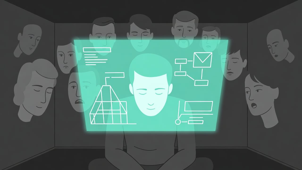 Рисунок 1 - «Эффект штор». Избегания зрительного контакта при глубокой когнитивной нагрузке