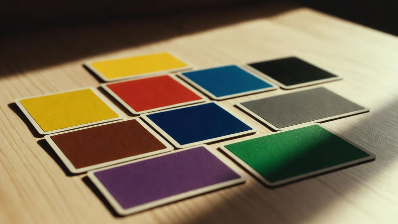 Рисунок 1 - Цветовой тест Люшера (краткое описание)